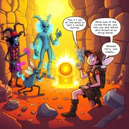 Relic Rumble: Whose Is It Anyway? - Text-based game