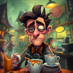 Hello, Goodbye, Who's There? - Text-based game