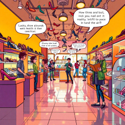 Whose Shoes Am I Wearing? - Text-based game