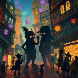 Whose Shadow is it Anyway? - Text-based game