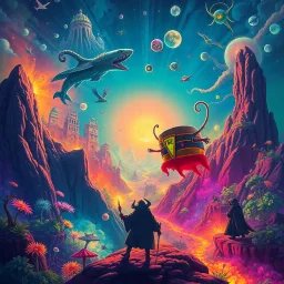 Spectrum Wars: Whose Dimension is it Anyway? - Text-based game