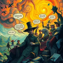Narrative Nexus: Who's Story Is It Anyway? - Text-based game