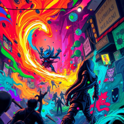 Spectrum Wars: Whose Dimension Is It Anyway? - Text-based game