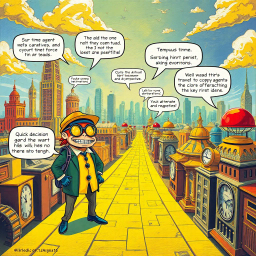 Chrono-Quest: Whose Time Is It Anyway? - Text-based game