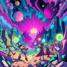 Spectrum Wars: Which Dimension Is It Anyway? - Text-based game