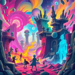 Spectrum Wars: Whose Dimension is It Anyway? - Text-based game
