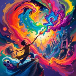 Spectrum Wars: Whose Dimension is it Anyway? - Text-based game