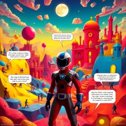 Spectrum Wars: Which Dimension Is It Anyway? - Text-based game