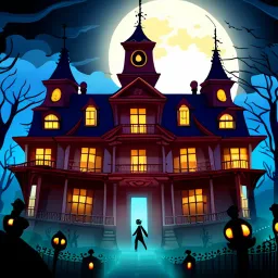 Haunted Hijinks - Text-based game