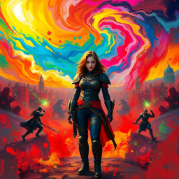 Spectrum Wars: Whose Dimension Is It Anyway? - Text-based game