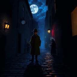 Whose Shadow Is It Anyway? - Text-based game