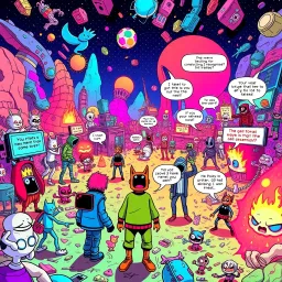 Memeception: Whose Hello is it Anyway? - Text-based game