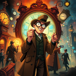 Chrono-Capers: Whose Time is It Anyway? - Text-based game