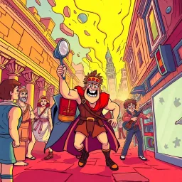 Chrono-Capers: Whose Time Is It Anyway? - Text-based game