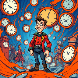 Chrono-Capers: Whose Time is it Anyway? - Text-based game