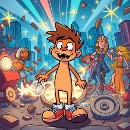 Chrono Crackers: Whose Time Is It Anyway? - Text-based game