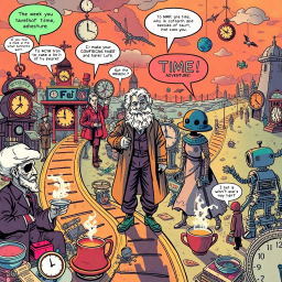 Chrono Crack: Whose Time Is It, Anyway? - Text-based game
