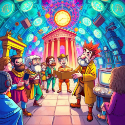 Chrono Crack-Up: Whose Time is it Anyway? - Text-based game