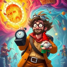 Chrono Cascade: Whose Time Is It Anyway? - Text-based game