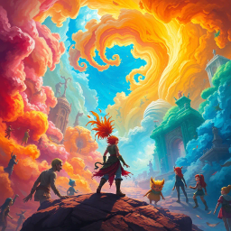 Spectrum Wars: Which Dimension Is It Anyway? - Text-based game