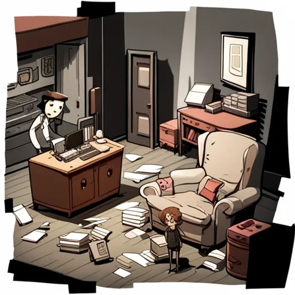 The Case of the Clumsy Detective