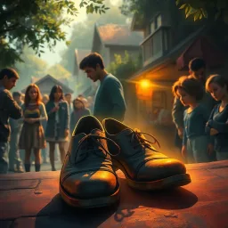 Whose Shoes Am I Wearing? - Text-based game