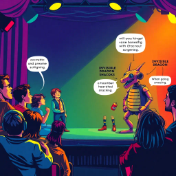 Whose Lines Are It Anyway? - Text-based game