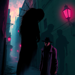 Whose Shadow Is That? - Text-based game