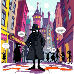 Whose Shadow Is It Anyway? - Text-based game