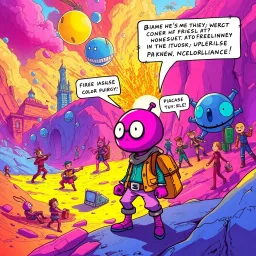 Spectrum Wars: Whose Dimension Is It Anyway? - Text-based game
