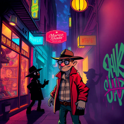 Whose Shadow Is That? - Text-based game