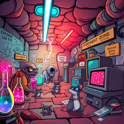 Whose Lab Is It Anyway? - Text-based game