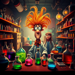Whose Lab Is It Anyway? - Text-based game