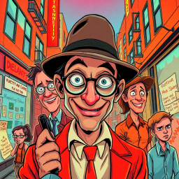 Whose Face Is It Anyway? - Text-based game