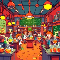 Whose Lab is it Anyway? - Text-based game