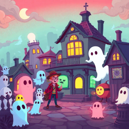 Whose Ghost Is It Anyway? - Text-based game