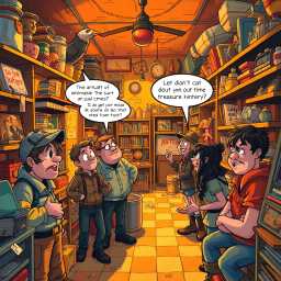 Relic Ruckus: Whose Is It Anyway? - Text-based game
