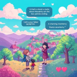 Secret Love Quest - Text-based game