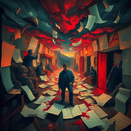 Dreams in Red Ink - Text-based game