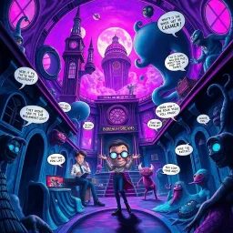 Nightmare Exchange: Whose Dream is it Anyway? - Text-based game