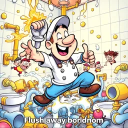 Plumbing and Heating Havoc - Text-based game