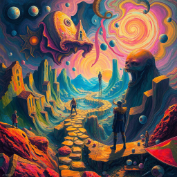 Tangled Dreams: Whose Nightmare Is It Anyway? - Text-based game