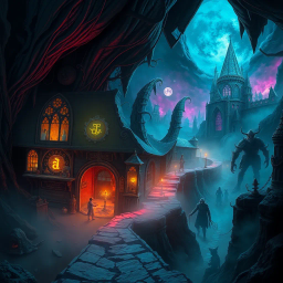 Nightmare Chronicles: Whose Nightmare is it, Anyway? - Text-based game