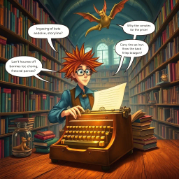 Whose Adventure Is It Anyway? - Text-based game