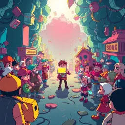 Unreality Showdown - Text-based game