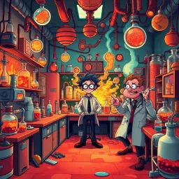 Whose Lab Is It Anyway? - Text-based game