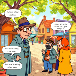 Whose Hello Is It, Anyway? - Text-based game