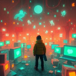 Haunted Bytes: Whose Data Is It Anyway? - Text-based game
