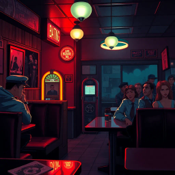 Nightcall: Who's There? - Text-based game