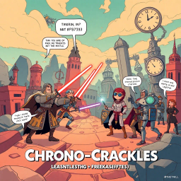 Chrono-Crackles: Who’s Time Is It, Anyway? - Text-based game